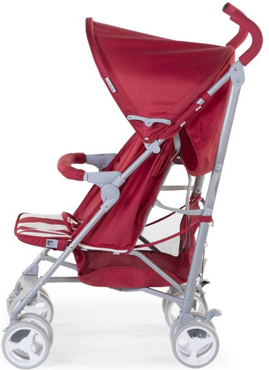 Buggy Childhome Retro Rood/Wit Streep 3 Buggy Childhome Retro Rood/Wit Streep - Afbeelding 3