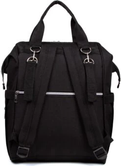 Pochon Baby - Luiertas Zwart - Thermosvakken - Kinderwagen Vriendelijk - Grote Capaciteit - 27,7 Liter -Aanbiedingen BIBS Winkel 877x1200 3