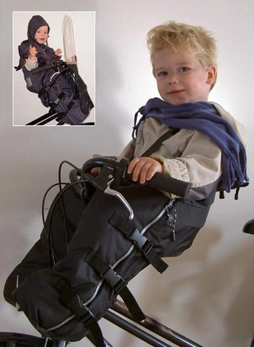 Deryan Bike-a-way Fietsstoeltje Voor - Fiets Regenhoes - Warme Jas En Windbreaker + Regenponcho - Bobike & Yepp 14 Deryan Bike-a-way Fietsstoeltje Voor - Fiets Regenhoes - Warme Jas En Windbreaker + Regenponcho - Bobike & Yepp - Afbeelding 14