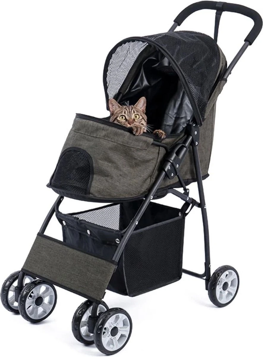 Merkloos Homezie Hondenbuggy | Huisdieren Tot 15 Kg | 4-wieler | Hondenbuggy Inklapbare | Katten Buggy | Buggy | Huisdieren Buggy 1 Merkloos Homezie Hondenbuggy | Huisdieren Tot 15 Kg | 4-wieler | Hondenbuggy Inklapbare | Katten Buggy | Buggy | Huisdieren Buggy