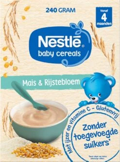 Nestlé Baby Cereals Mais & Rijstebloem Glutenvrij - Baby Pap - Vanaf 4 Maanden - 9 Stuks - Totaal 45 Porties 12 Nestlé Baby Cereals Mais & Rijstebloem Glutenvrij - Baby Pap - Vanaf 4 Maanden - 9 Stuks - Totaal 45 Porties -Aanbiedingen BIBS Winkel 887x1200 14