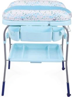 Chicco Cuddle & Bubble Verzorgingstafel - Babybadje Met Standaard - Luiertafel - Verschoontafel - Verstelbare Hoogtes -Aanbiedingen BIBS Winkel 887x1200