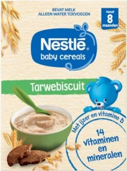 Nestlé Baby Cereals Tarwebiscuit - Baby Pap - Vanaf 8 Maanden - 9 Stuks - Totaal 45 Porties -Aanbiedingen BIBS Winkel 888x1200 18