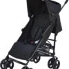 Bebies First Buggy - Plooibuggy - Lichtgewicht - 5 Standen - Comfortabele Rugleuning & Tot 22 Kg - Zwart