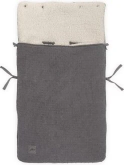 Jollein Voetenzak Voor Autostoel & Kinderwagen - Bliss Knit - Storm Grey -Aanbiedingen BIBS Winkel 898x1200 17