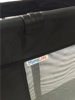 Ding Campingbedje - Zwart - 120x60 Cm - Reisbedje Inclusief Bodemmatrasje -Aanbiedingen BIBS Winkel 900x1200 60