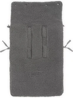 Jollein Voetenzak Voor Autostoel & Kinderwagen - Teddy - Storm Grey -Aanbiedingen BIBS Winkel 900x1200 66