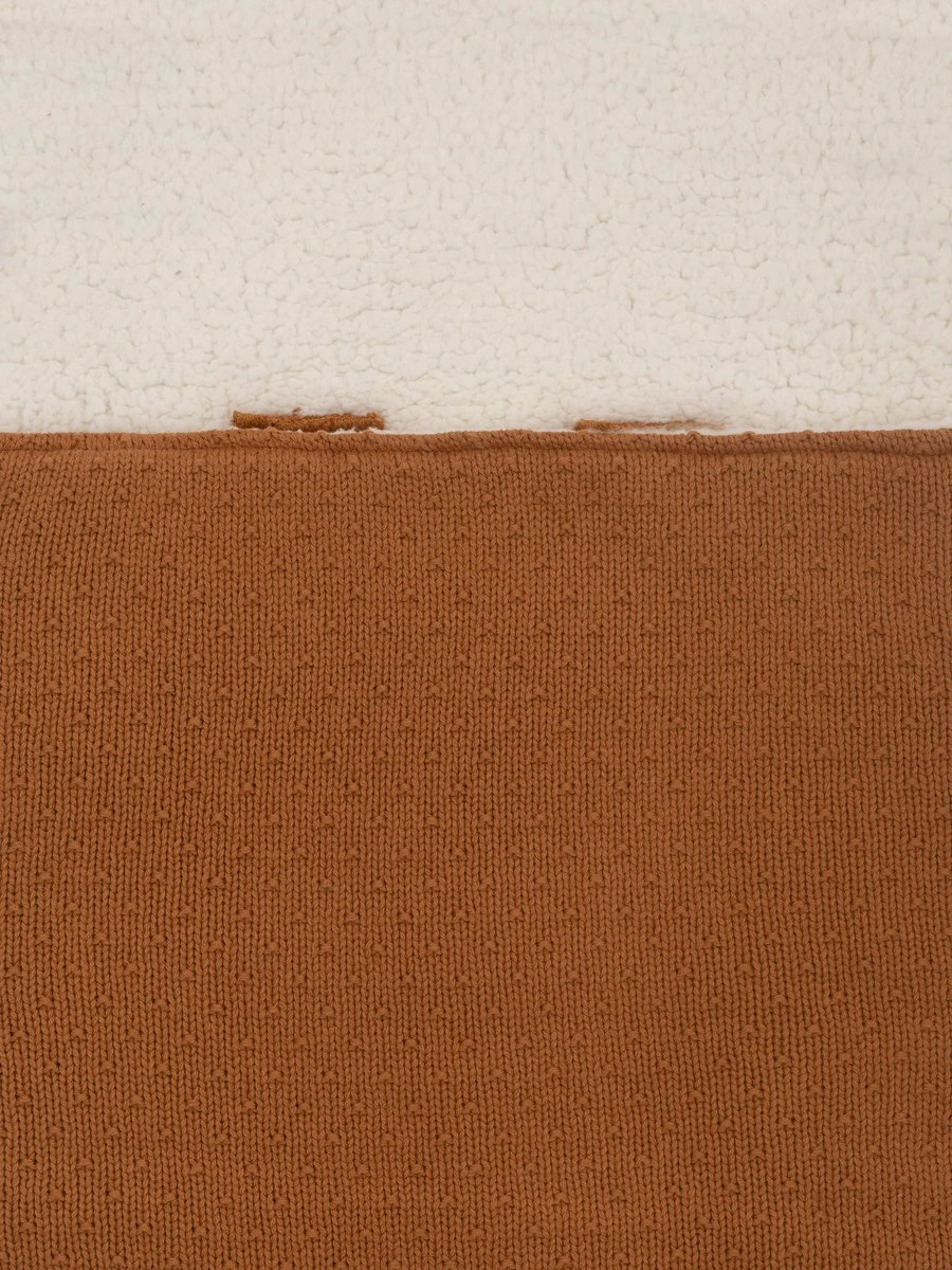 Jollein Voetenzak Voor Autostoel & Kinderwagen - Bliss Knit - Caramel 6 Jollein Voetenzak Voor Autostoel & Kinderwagen - Bliss Knit - Caramel - Afbeelding 6