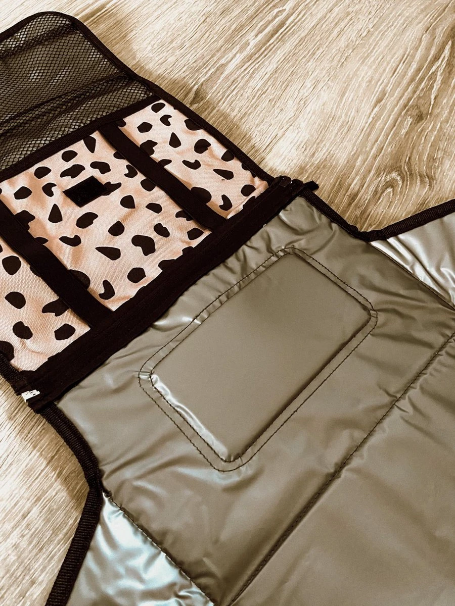 BabyBird - Verschoonmatje Leopard - Waterbestendig 7 BabyBird - Verschoonmatje Leopard - Waterbestendig - Afbeelding 7