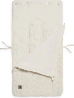 Jollein Voetenzak Voor Autostoel & Kinderwagen - River Knit - Cream White -Aanbiedingen BIBS Winkel 904x1200 13