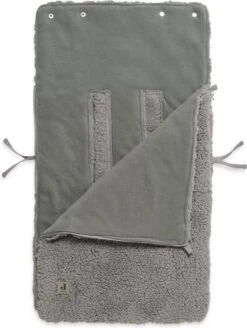 Jollein Voetenzak Voor Autostoel & Kinderwagen - Teddy - Storm Grey -Aanbiedingen BIBS Winkel 905x1200 10