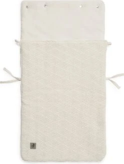 Jollein Voetenzak Voor Autostoel & Kinderwagen - River Knit - Cream White -Aanbiedingen BIBS Winkel 907x1200 14