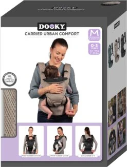 Dooky Ergonomische Draagzak Urban Comfort Beige Desert -Aanbiedingen BIBS Winkel 909x1200 15