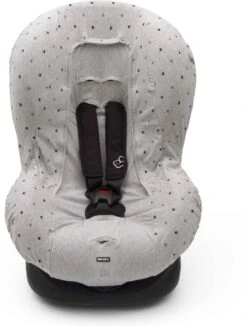 Dooky Seat Cover Groep 1 Autostoel Hoes Light Grey Crowns -Aanbiedingen BIBS Winkel 910x1200 8