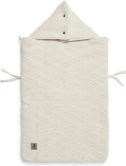 Jollein Voetenzak Voor Autostoel & Kinderwagen - River Knit - Cream White -Aanbiedingen BIBS Winkel 911x1200 15