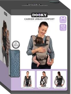 Dooky Ergonomische Draagzak Urban Comfort Green Emerald -Aanbiedingen BIBS Winkel 912x1200 20