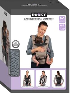 Dooky Ergonomische Draagzak Urban Comfort Grey Sapphire -Aanbiedingen BIBS Winkel 912x1200 21