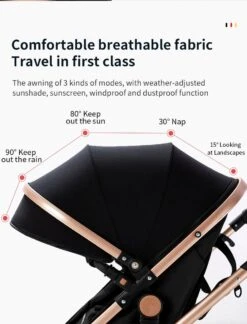 Luxe Kinderwagen 3 In 1 - Wandelwagen - Kinderwagen 3-in-1 Incl Autostoel - Kinderwagen Maxi Cosi – Buggy 3 In 1 - Newborn - Grijs -Aanbiedingen BIBS Winkel 914x1200 9