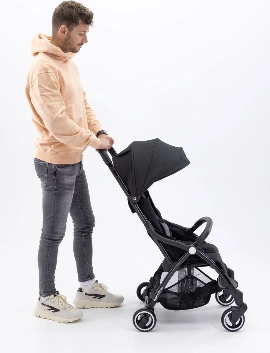 Hamilton By Yoop X1 Plus Buggy – Nieuw, Hoger, Uitgebreider 2023 Model – Premium Stroller Met One Hand Folding Technologie – Grijs – Lichte, Verstelbare En Wendbare Kinderwagen Met Vele Gemakken 16 Hamilton By Yoop X1 Plus Buggy – Nieuw, Hoger, Uitgebreider 2023 Model – Premium Stroller Met One Hand Folding Technologie – Grijs – Lichte, Verstelbare En Wendbare Kinderwagen Met Vele Gemakken - Afbeelding 16