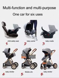 Merkloos Luxe Multi-functionele 3 In 1 Kinderwagen - Kwalitatieve Buggy - Opklapbare Wandelwagen - Khaki 17 Merkloos Luxe Multi-functionele 3 In 1 Kinderwagen - Kwalitatieve Buggy - Opklapbare Wandelwagen - Khaki -Aanbiedingen BIBS Winkel 920x1200 15