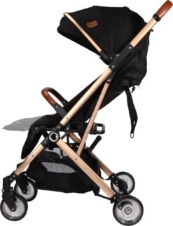 Ding Vivo Wandelwagen - Zwart/Rose - Inklapbare Buggy - Inclusief Boodschappenmandje En Zonnekap 15 Ding Vivo Wandelwagen - Zwart/Rose - Inklapbare Buggy - Inclusief Boodschappenmandje En Zonnekap -Aanbiedingen BIBS Winkel 920x1200 5