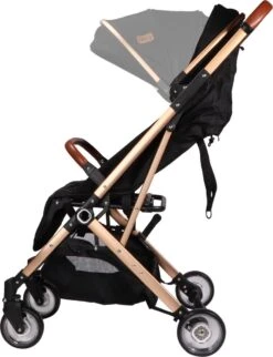 Ding Vivo Wandelwagen - Zwart/Rose - Inklapbare Buggy - Inclusief Boodschappenmandje En Zonnekap 16 Ding Vivo Wandelwagen - Zwart/Rose - Inklapbare Buggy - Inclusief Boodschappenmandje En Zonnekap -Aanbiedingen BIBS Winkel 920x1200 6