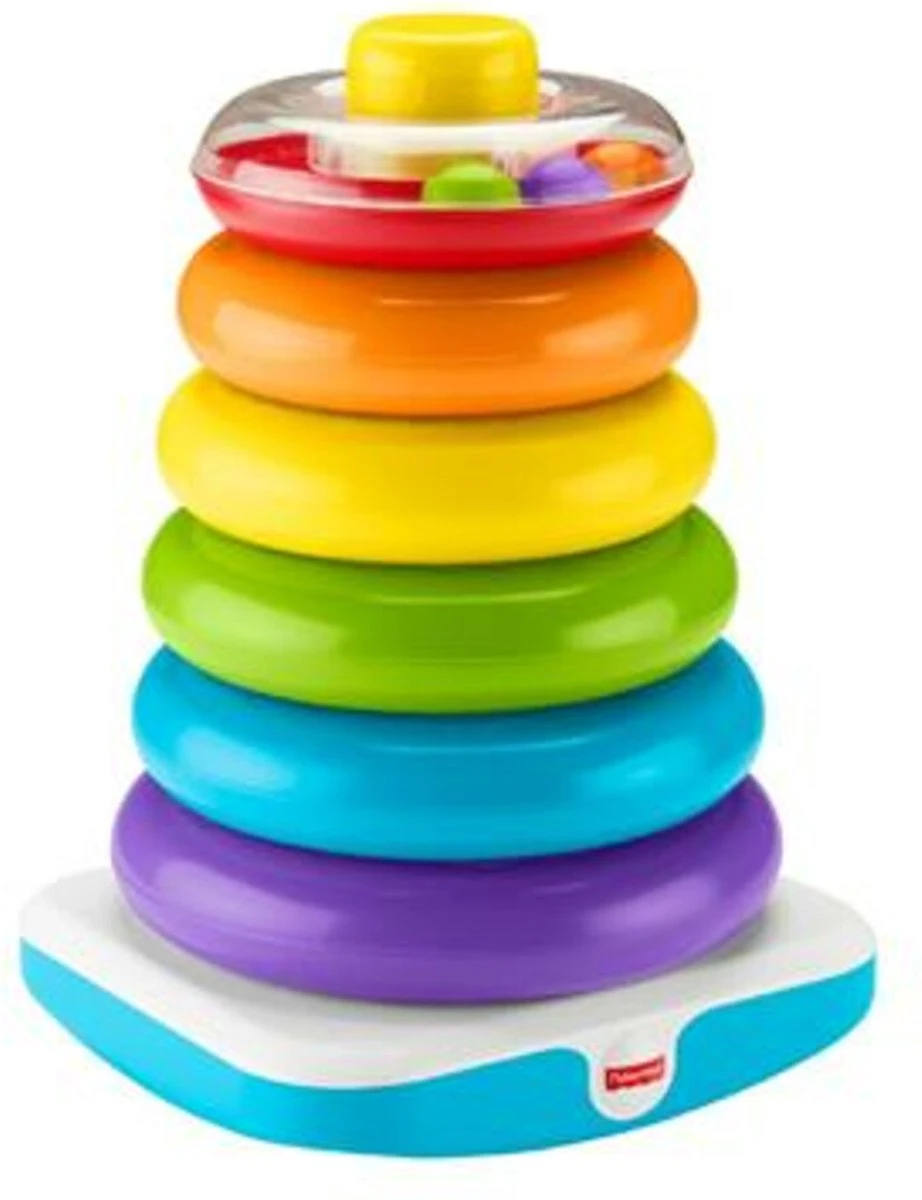 Fisher Price Fisher-Price Stapelringen - Grote Kleurenringpiramide 10 Fisher Price Fisher-Price Stapelringen - Grote Kleurenringpiramide - Afbeelding 10