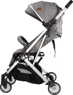Ding Vivo Wandelwagen - Grijs/Zilver - Inklapbare Buggy - Inclusief Boodschappenmandje En Zonnekap 18 Ding Vivo Wandelwagen - Grijs/Zilver - Inklapbare Buggy - Inclusief Boodschappenmandje En Zonnekap -Aanbiedingen BIBS Winkel 924x1200 11