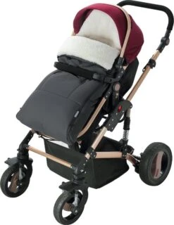 Monzana Voetenzak - Voor Kinderwagen Of Stoeltje - 93x56cm Grijs -Aanbiedingen BIBS Winkel 927x1200 14