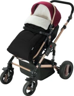 Monzana Voetenzak - Voor Kinderwagen Of Stoeltje - 93x56cm Zwart -Aanbiedingen BIBS Winkel 927x1200 15