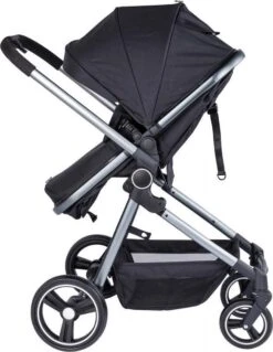 Puck Stroller 3 In 1 Max Zwart Met Frame Antra Incl Autostoel/Adapter/Mamabag -Aanbiedingen BIBS Winkel 928x1200 11
