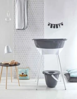 LUMA Babycare Bad- En Verzorgingsset - Dark Grey -Aanbiedingen BIBS Winkel 932x1200