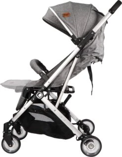 Ding Vivo Wandelwagen - Grijs/Zilver - Inklapbare Buggy - Inclusief Boodschappenmandje En Zonnekap 15 Ding Vivo Wandelwagen - Grijs/Zilver - Inklapbare Buggy - Inclusief Boodschappenmandje En Zonnekap -Aanbiedingen BIBS Winkel 933x1200 11