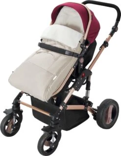 Monzana Kinderwagen Voetenzak Beige | Teddy | Maxi-Cosi | Met Opbergtas -Aanbiedingen BIBS Winkel 933x1200 18