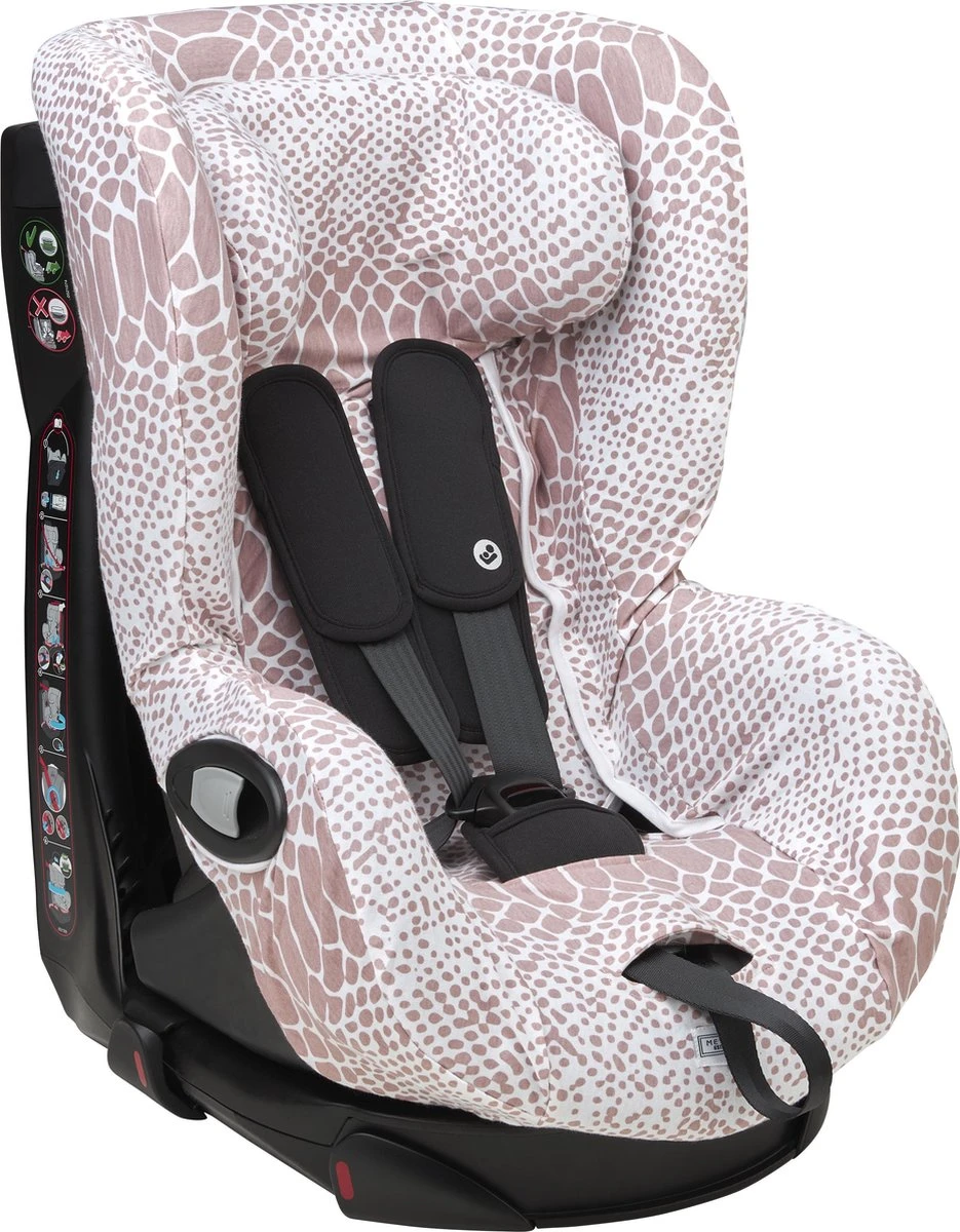 Meyco - Autostoelhoes - Snake - Lilac - Groep 1 Met Hoofdsteun 2 Meyco - Autostoelhoes - Snake - Lilac - Groep 1 Met Hoofdsteun - Afbeelding 2