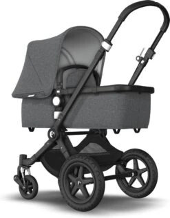 Bugaboo Cameleon 3 Plus Kinderwagen Met Stoel En Wieg - Zwart / Gemȇleerd Grijs -Aanbiedingen BIBS Winkel 936x1200 6