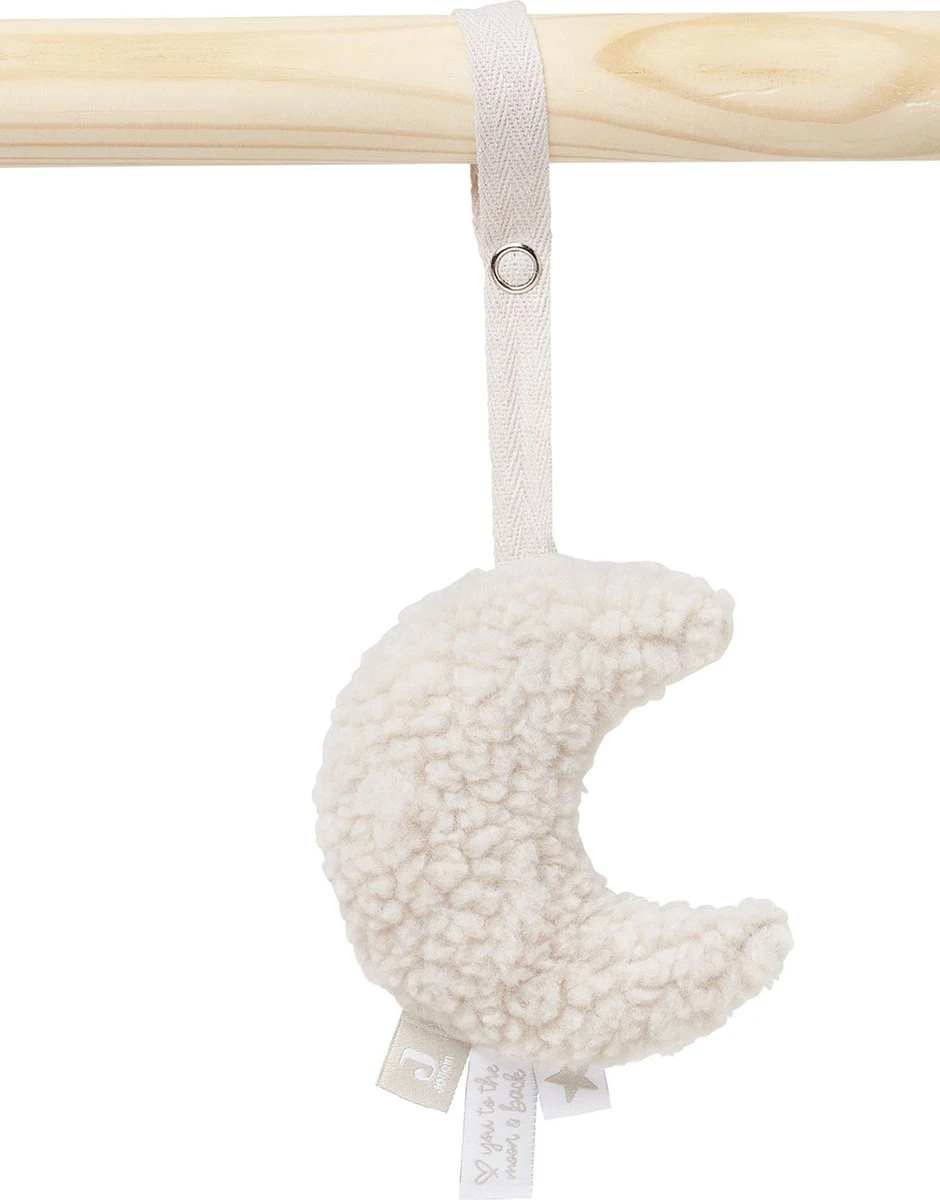 Jollein Babygym Speeltjes - Moon - Nougat - 4 Stuks 7 Jollein Babygym Speeltjes - Moon - Nougat - 4 Stuks - Afbeelding 7