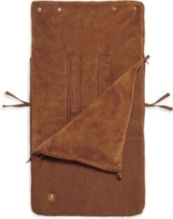 Jollein Voetenzak Voor Autostoel & Kinderwagen - Basic Knit - Caramel -Aanbiedingen BIBS Winkel 948x1200 4