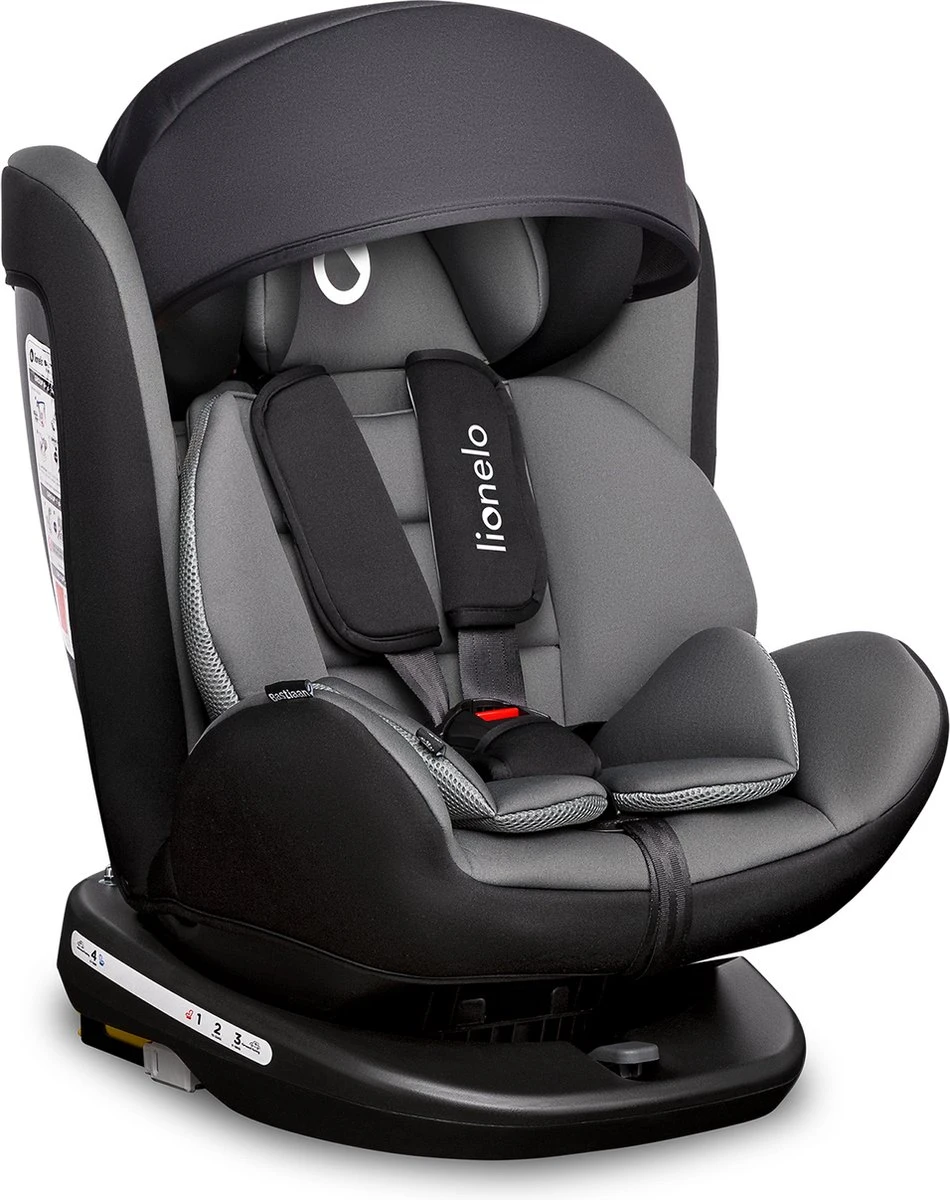 Lionelo Bastiaan - Autostoel - 360° Draaibaar - ISOFIX 12 Lionelo Bastiaan - Autostoel - 360° Draaibaar - ISOFIX - Afbeelding 12