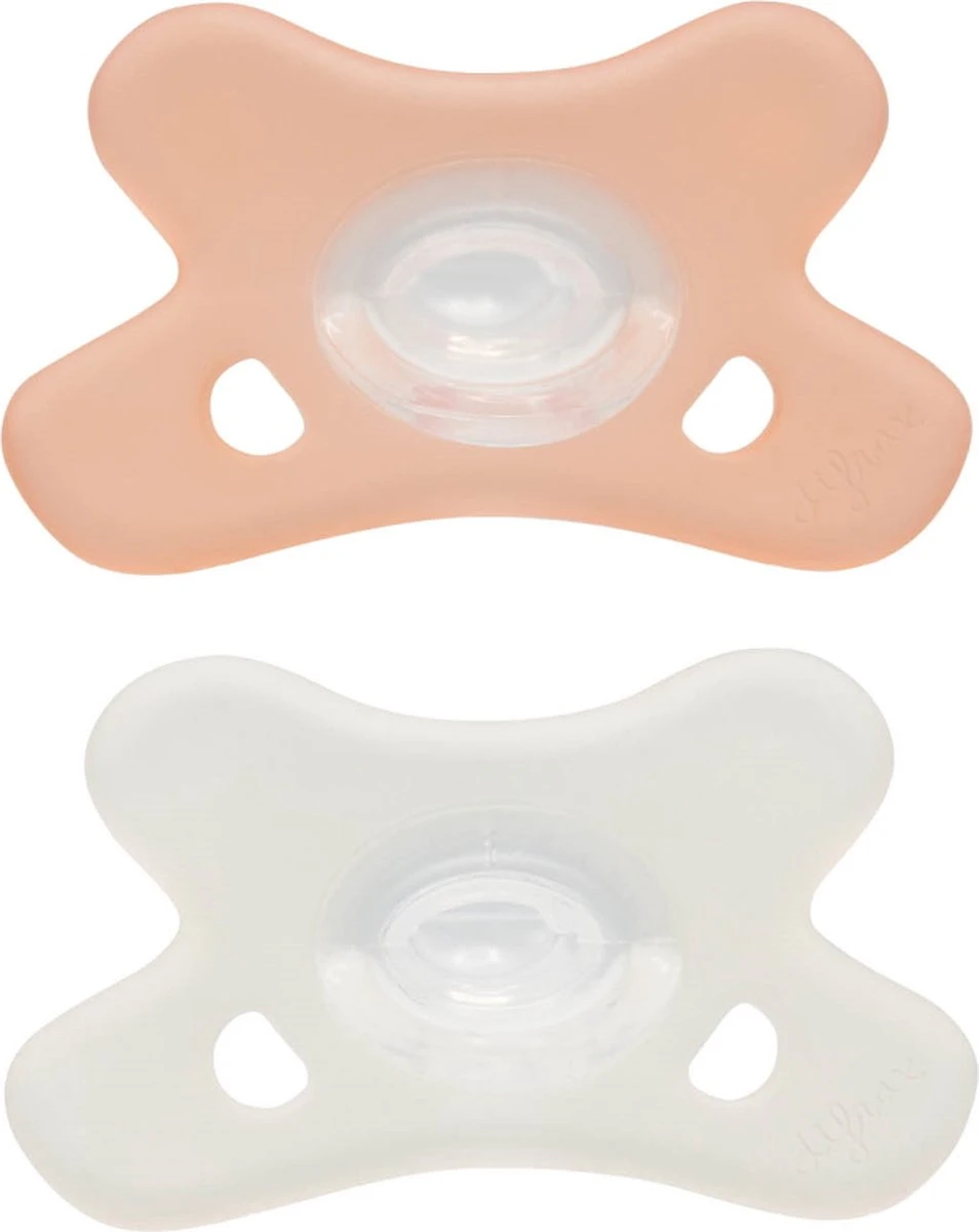 Difrax Natural 0-6 Mnd Siliconen Blossom/Wit Fopspeen 2 Stuks 120-SI123B03 1 Difrax Natural 0-6 Mnd Siliconen Blossom/Wit Fopspeen 2 Stuks 120-SI123B03