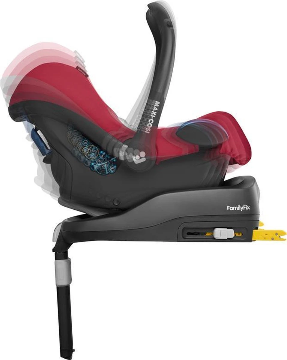 Maxi-Cosi CabrioFix Autostoeltje - Nomad Red 8 Maxi-Cosi CabrioFix Autostoeltje - Nomad Red - Afbeelding 8