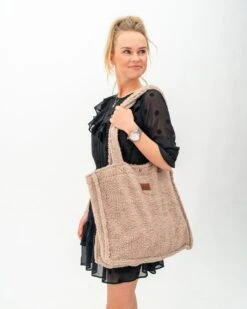ByKay - Mom Bag - Draagzak - Teddy - Taupe - Organic -Aanbiedingen BIBS Winkel 960x1200 26