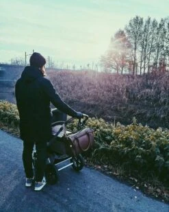 Grote Luiertas Double Zip Satchel Chestnut Redwood - Kunstleer - 42 Cm Breed -Aanbiedingen BIBS Winkel 960x1200 8