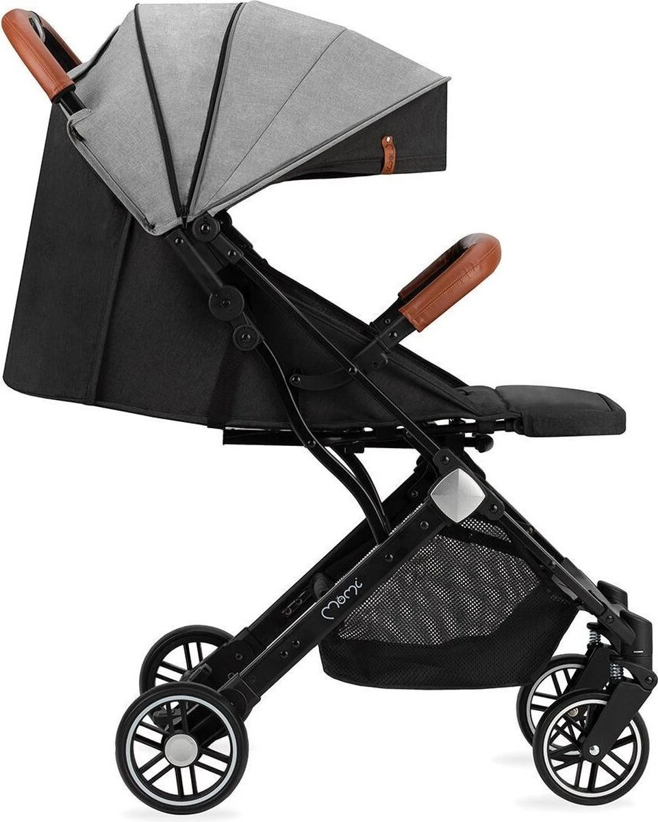 MoMi Wandelwagen Estelle - Grey 2 MoMi Wandelwagen Estelle - Grey - Afbeelding 2