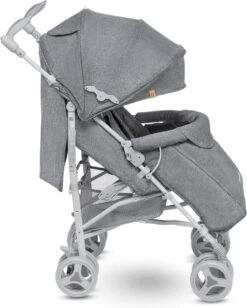 Lionelo Irma - Buggy - Wandelwagen- Lichte 7kg - Tot 15 Kg - Geveerde Wielen - 360° - Tot 5 Jaar - Opbergmand - Verstelbare Handgreep - Snel Inklapsysteem - Compact Formaat -Aanbiedingen BIBS Winkel 962x1200 7