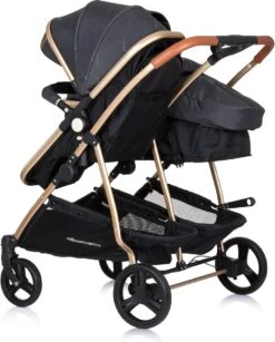 Duo Kinderwagen Chipolino Duo Smart Zwart, Incl. Luiertas -Aanbiedingen BIBS Winkel 964x1200 9