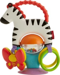 Fisher Price - Activity Zebra - Rammelaar - Speeltje En Bijtring - Grijpspeelgoed -Aanbiedingen BIBS Winkel 965x1200 1