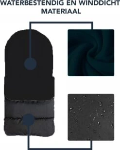 Achaté Voetenzak - Voor Kinderwagen Of Stoeltje – Baby Slaapzak - Autostoel - Zwart 21 Achaté Voetenzak - Voor Kinderwagen Of Stoeltje – Baby Slaapzak - Autostoel - Zwart -Aanbiedingen BIBS Winkel 966x1200 10