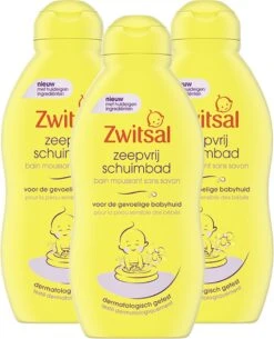 Zwitsal - Zeepvrij Schuimbad - 3 X 200 Ml