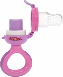 Nûby Sabbelzakje Nibbler Siliconen Roze 6mnd+ -Aanbiedingen BIBS Winkel 971x1200 22